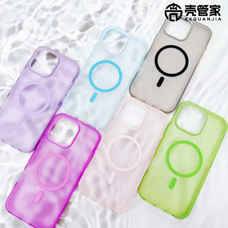 壳管家果冻磁吸适用苹果11/12/13/14/15/16手机壳