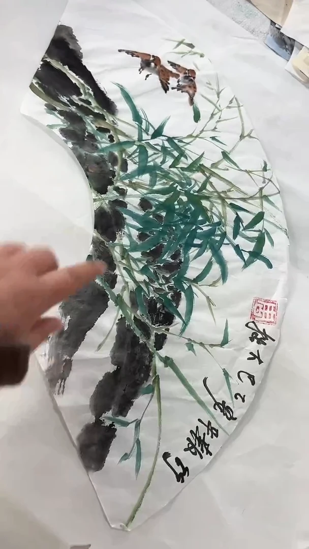 国画直播福利/国画/花鸟