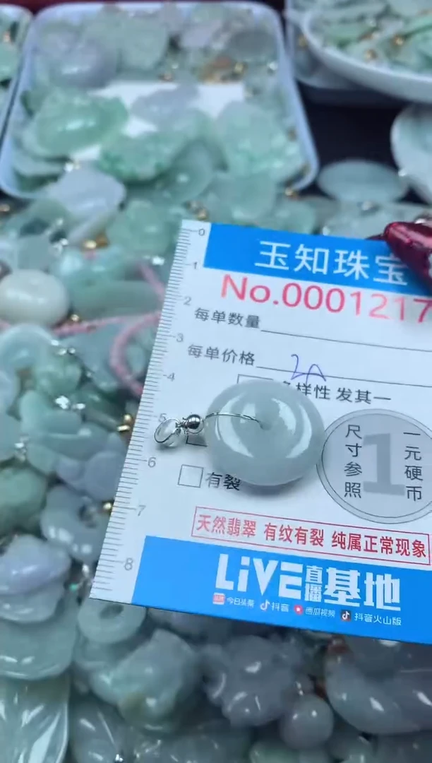 颈饰未镶嵌翡翠1217