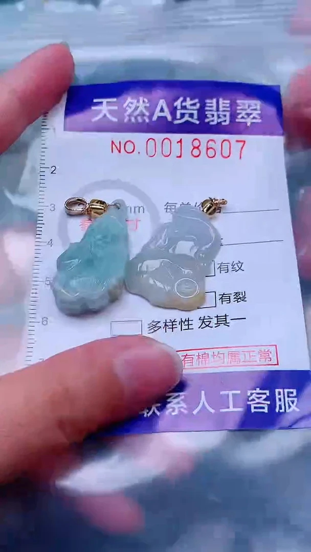 吊坠(不含链)未镶嵌翡翠1