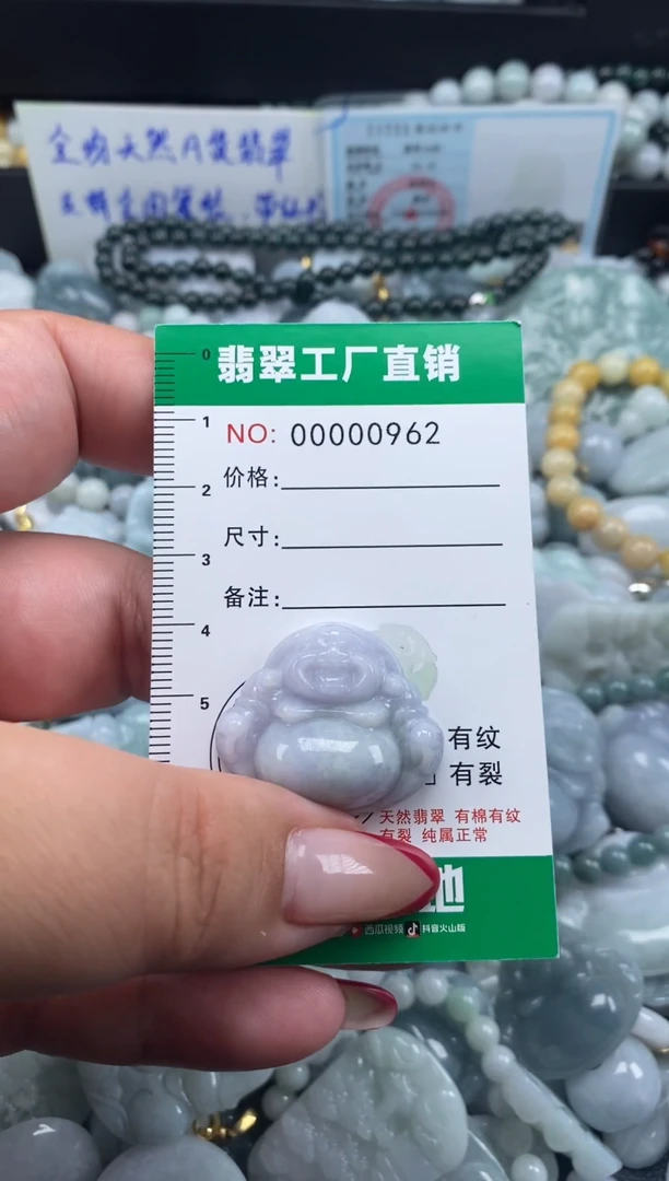 翡翠未镶嵌颈饰天然A货翡翠0962