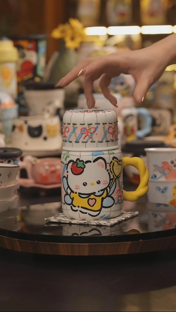景德镇釉下彩绘设计师款式陶瓷