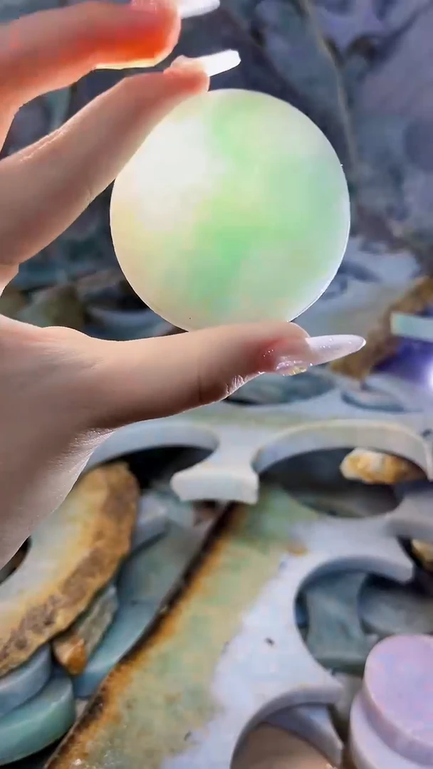 翡翠裸石缅甸翡翠A货5060