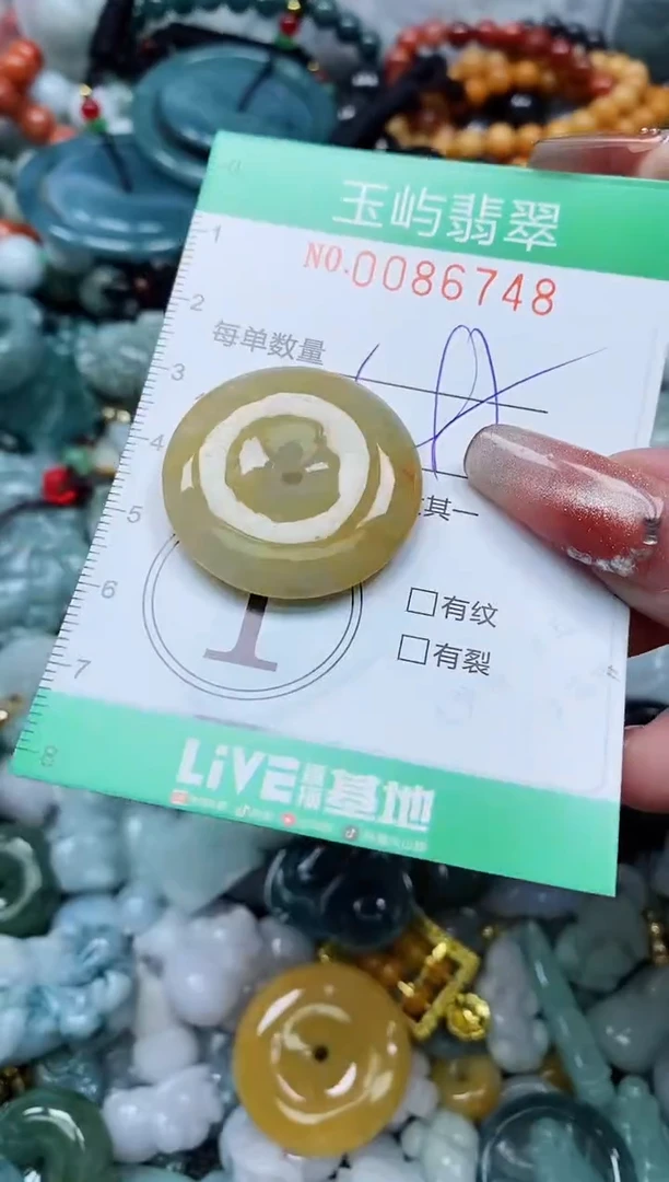 【闪购商品】翡翠颈饰未镶嵌闪购0086748