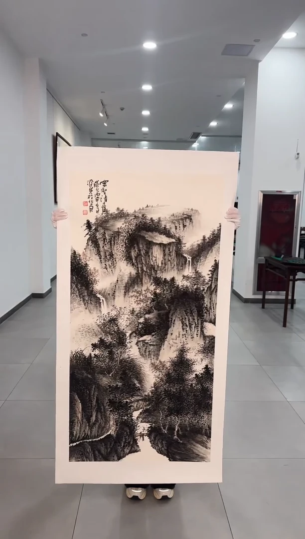 国画52送书众合郝凤先老师作品