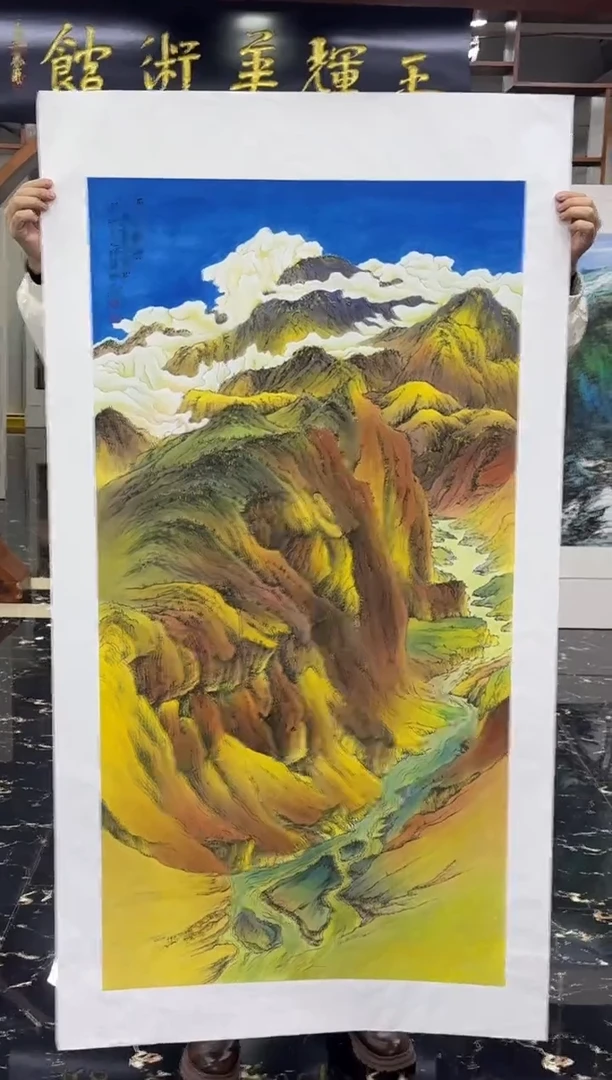 国画国画绘画山水花鸟