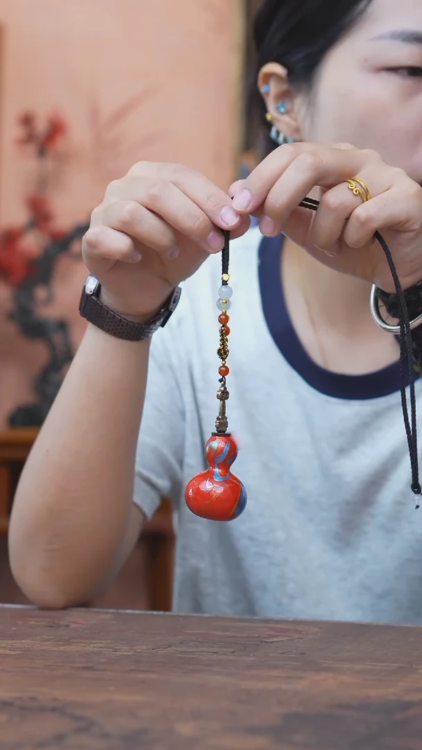 602缘梦漆艺工艺葫芦