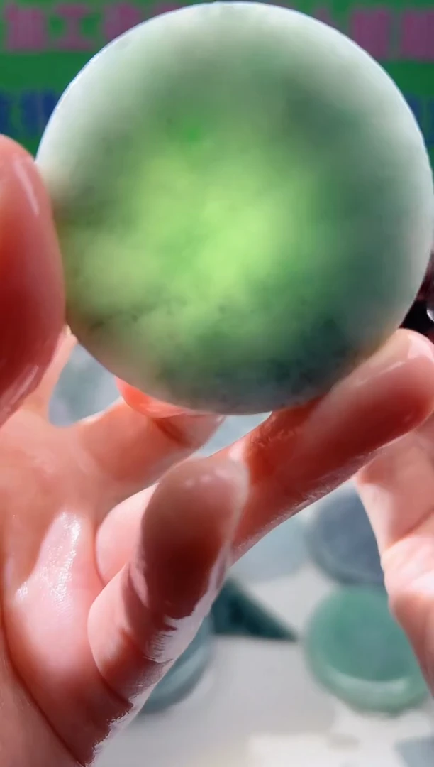 裸石翡翠天然翡翠A货古 南 044