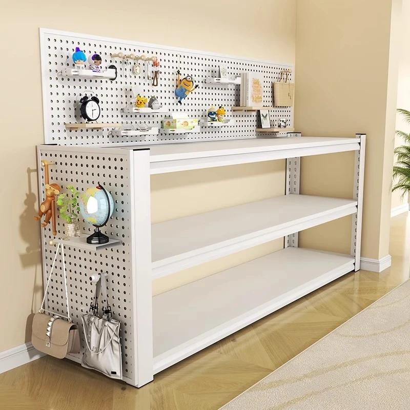 【二手价】工厂全新家用货架多层落地储物架客厅超市快递角钢收纳架