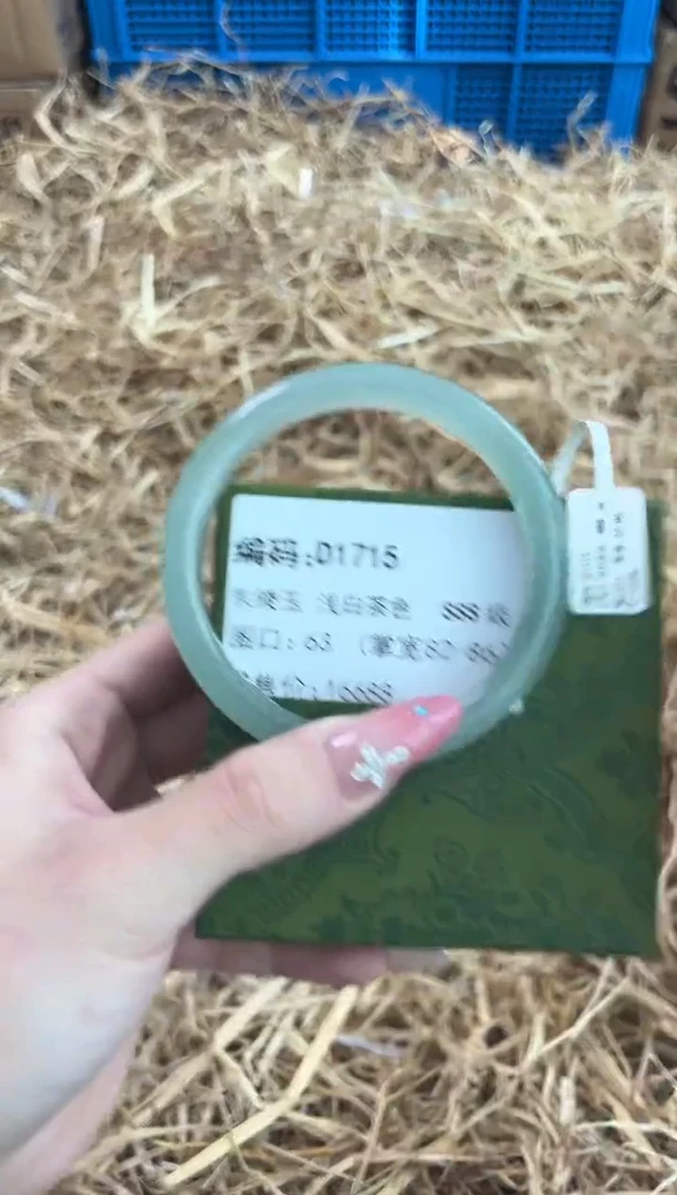未镶嵌手镯石英质玉D1715