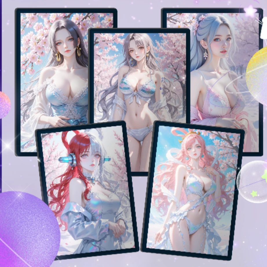 【叠叠】海贼王天使之翼 国产二创 动漫卡牌主播代拆 收藏式卡牌