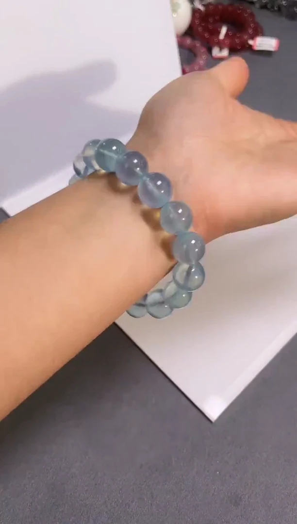 未镶嵌手链海蓝宝石A****n12/518多样性发一件