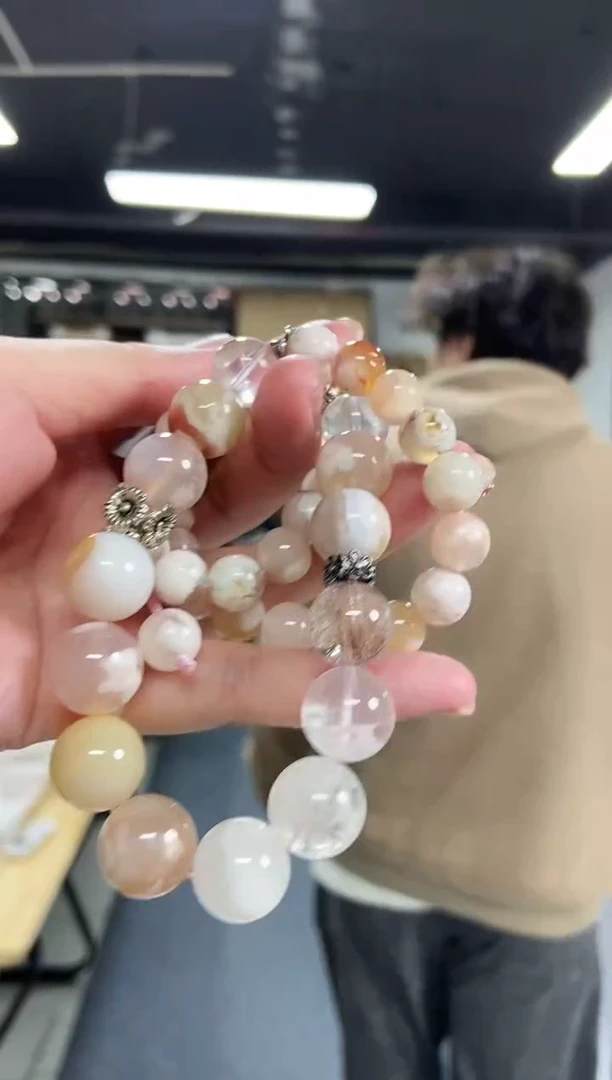 【闪购商品】玛瑙/玉髓项链未镶嵌多样性发其一颜色微差