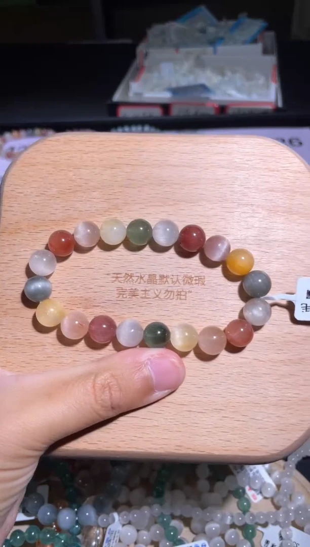 水晶手链未镶嵌125号多样性发货一EE 9+