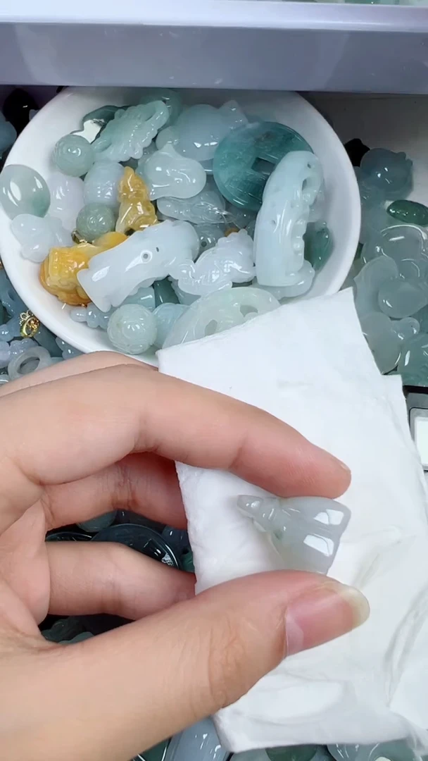 散珠翡翠749号链接，A货翡翠1
