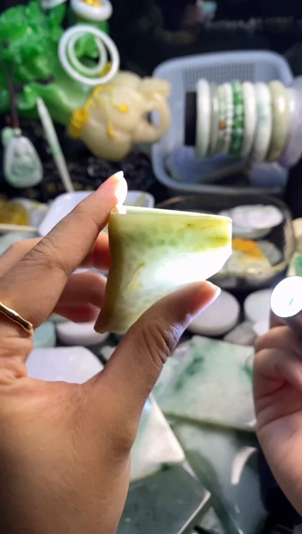 散珠翡翠翡翠A货20