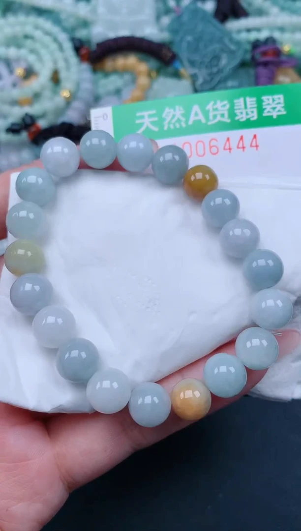 翡翠未镶嵌颈饰.0006444
