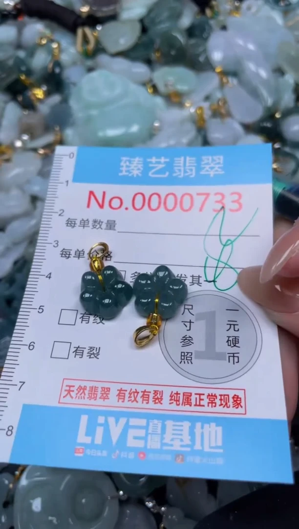 颈饰未镶嵌翡翠733