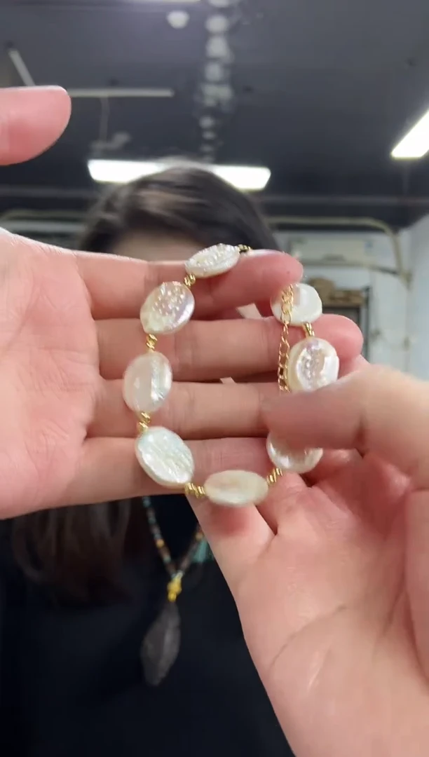 【闪购商品】淡水珍珠手串未镶嵌多样性发其一颜色微差