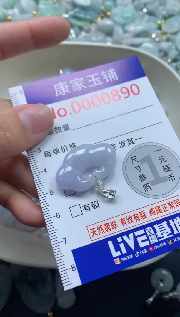 颈饰未镶嵌翡翠890