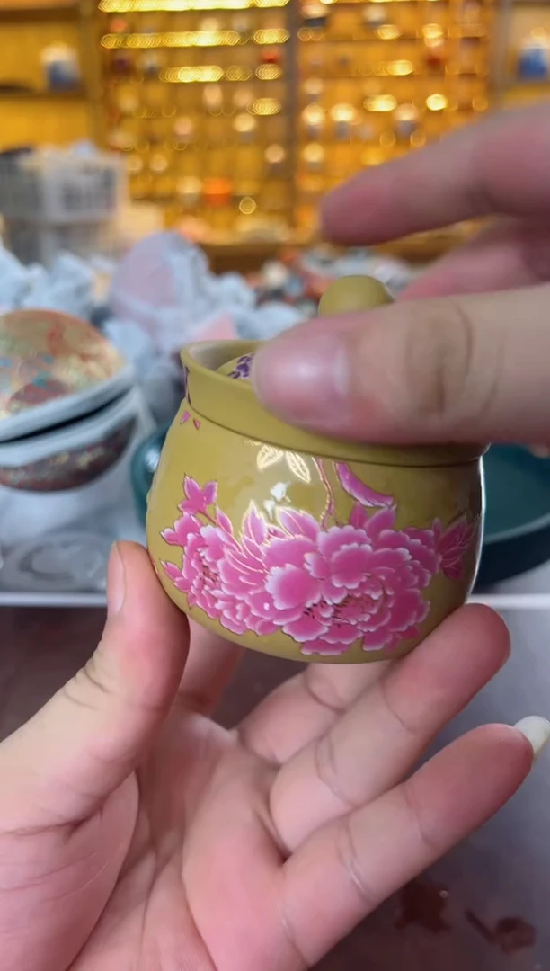 瓷片鸣盏居11111111黄段泥变色紫砂个人泡