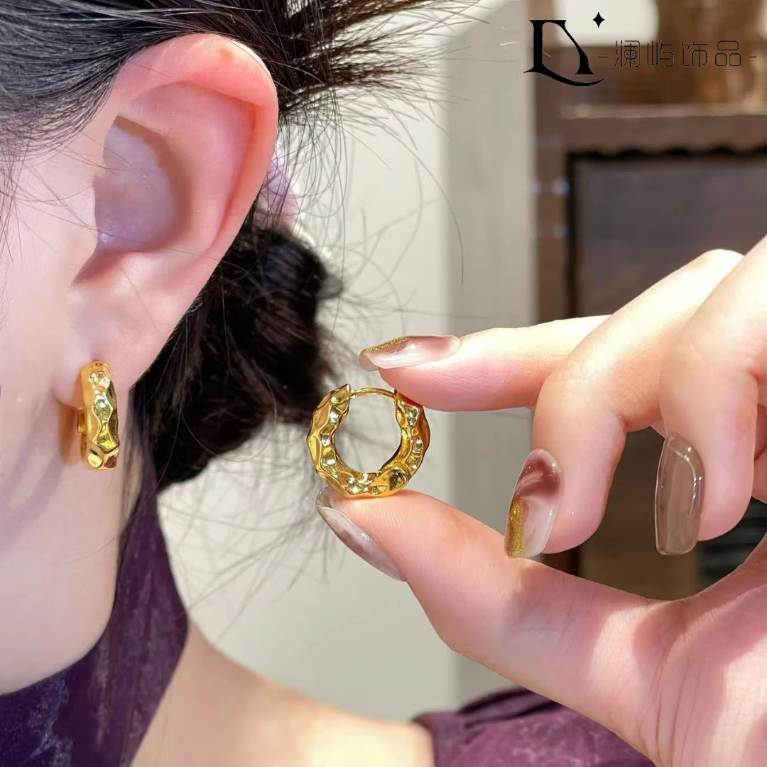 【金·灿】A868质感耳扣气质轻奢时尚百搭精致小众简约