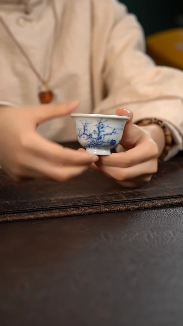 【闪购商品】杯HLX陶瓷山水小压手杯309