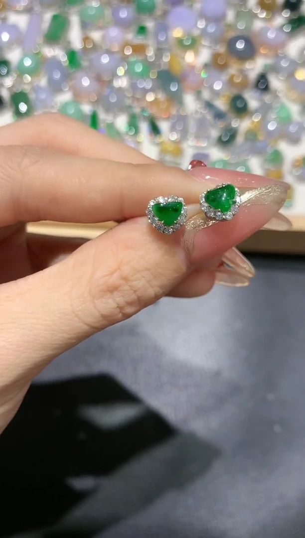 【闪购商品】翡翠吊坠(不含链)银S925镶嵌团购7