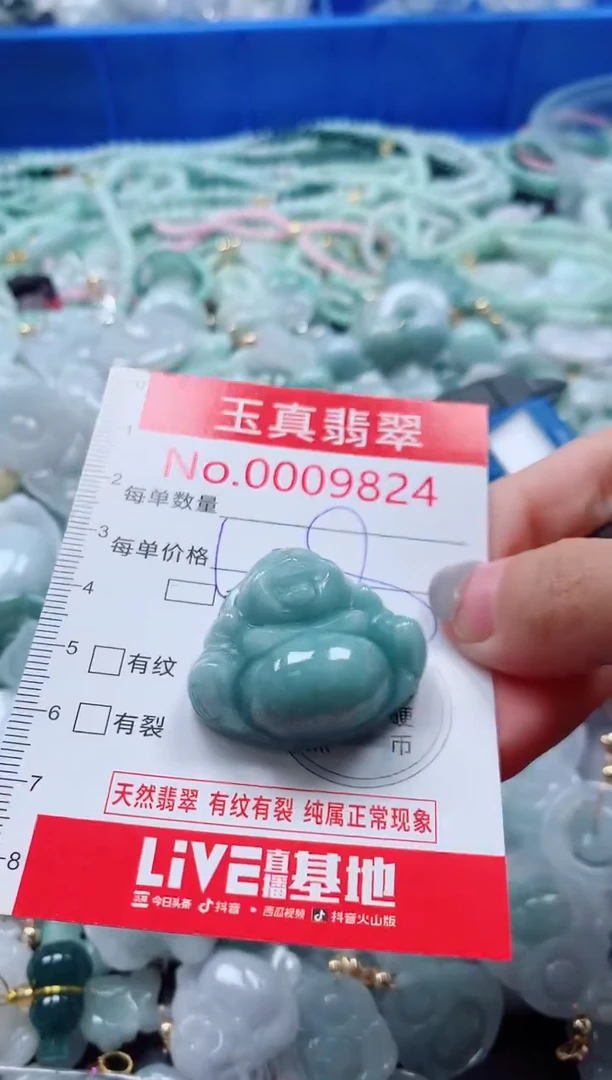 吊坠(不含链)未镶嵌翡翠9824
