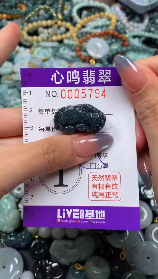 颈饰未镶嵌翡翠闪购005794