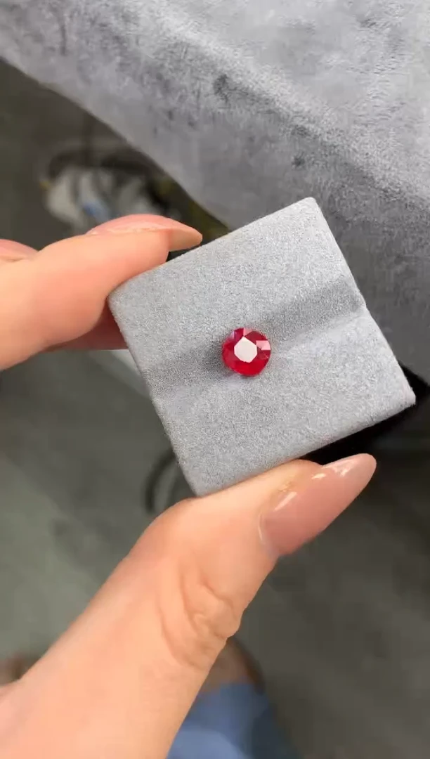 裸石红宝石1.7CT-无烧鸽血红 -GRS