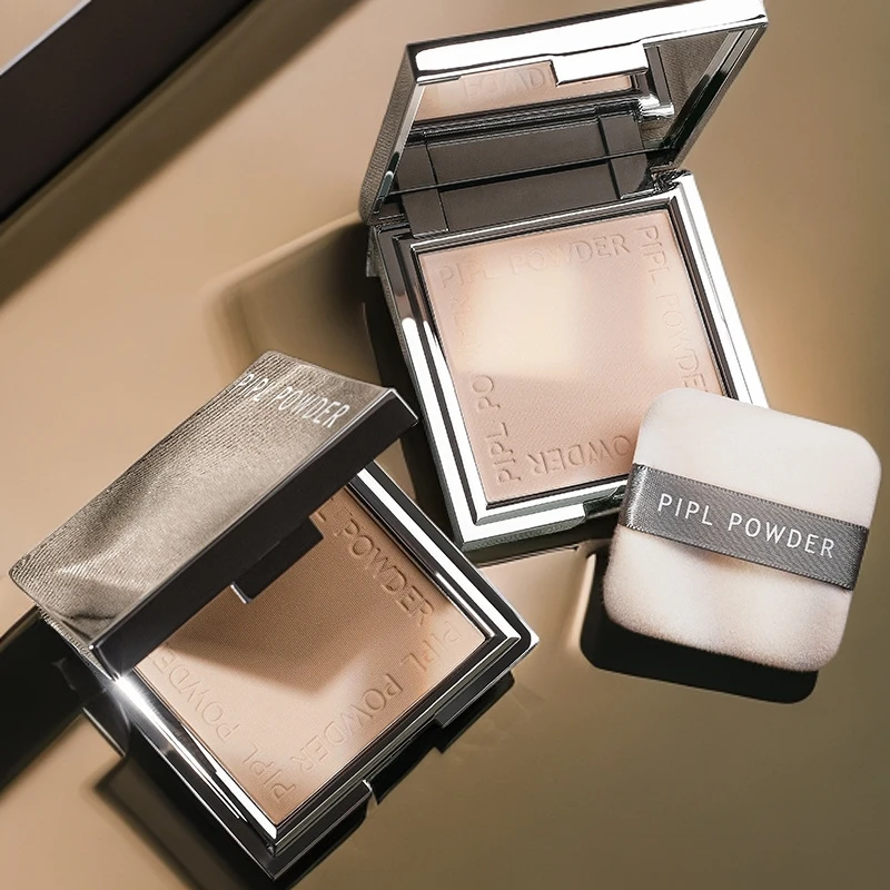 PIPL小银块粉饼遮瑕修容干湿两用保湿干粉定妆散粉女持久粉饼