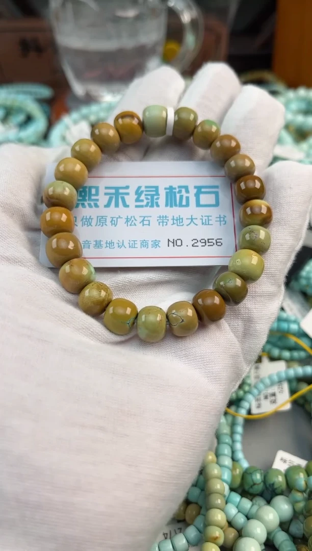 未镶嵌绿松石松石2956