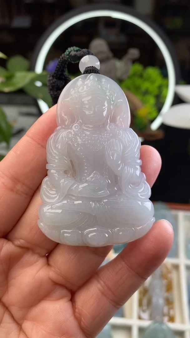 【闪购商品】翡翠颈饰未镶嵌度母