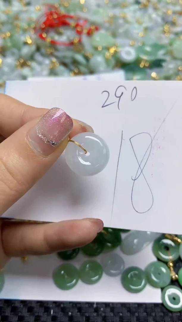 【闪购商品】翡翠颈饰合金   天然A货翡翠