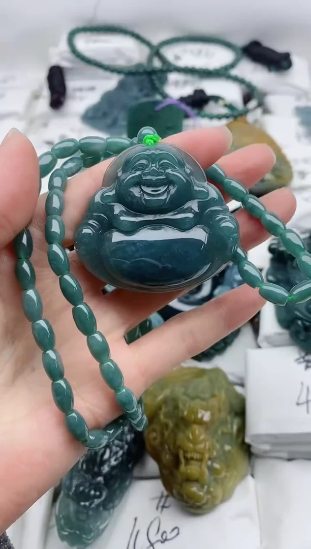 颈饰未镶嵌翡翠8