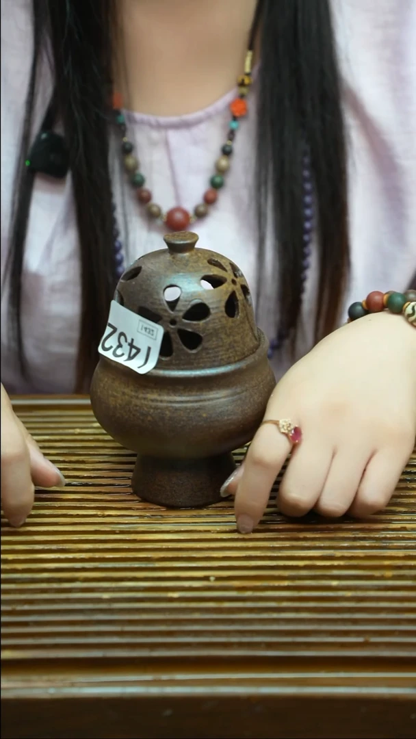 万古烧粗陶手工茶具