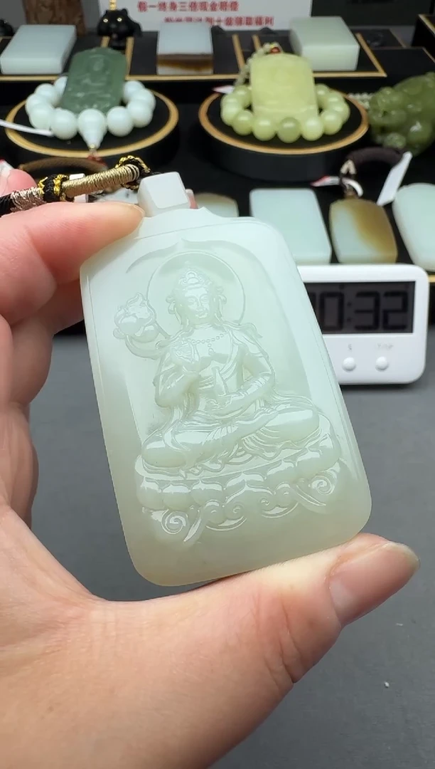 颈饰未镶嵌和田玉4