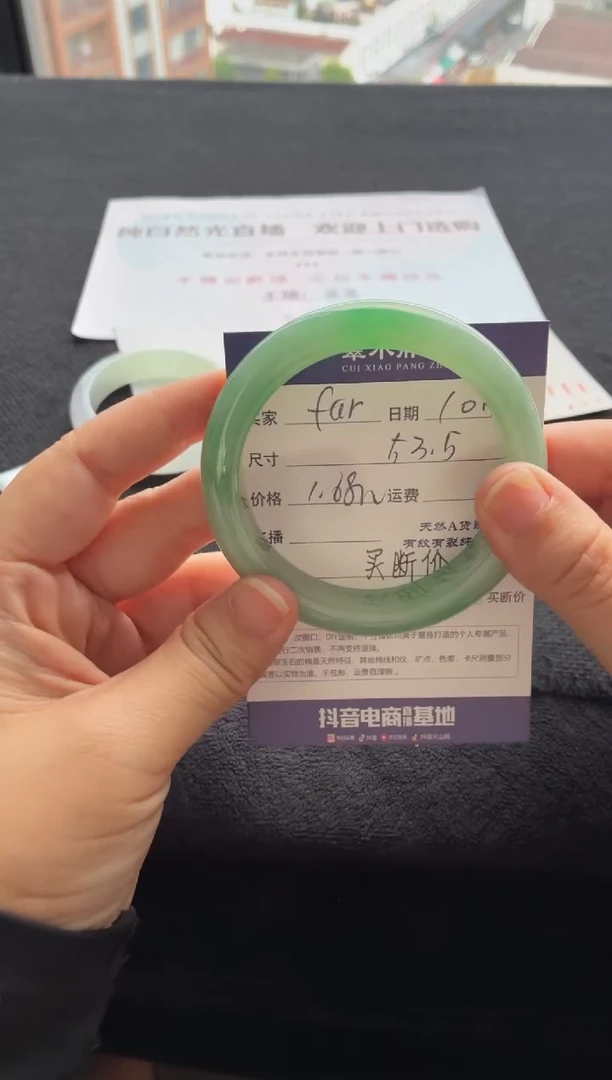 未镶嵌手镯翡翠f****5买断价XW23