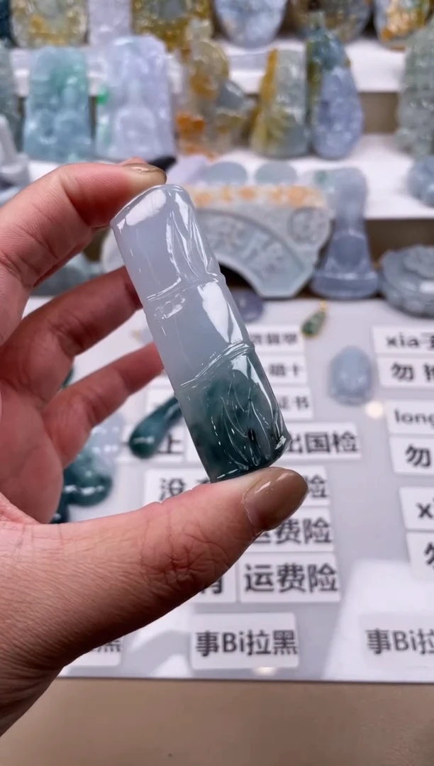 【闪购商品】翡翠颈饰未镶嵌天然缅甸A货翡翠131