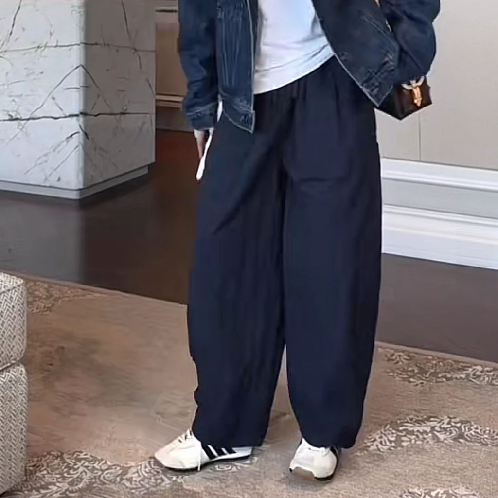 AMAZING IN | 轻量绗棉阔腿裤| 菱格棉裤女A250605-AI55CSP515372