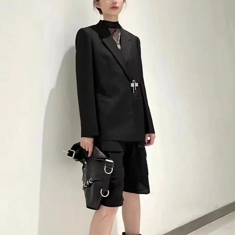 全新未使用 Givenchy/纪梵希 翻领U形锁长袖西装外套/36/38/40