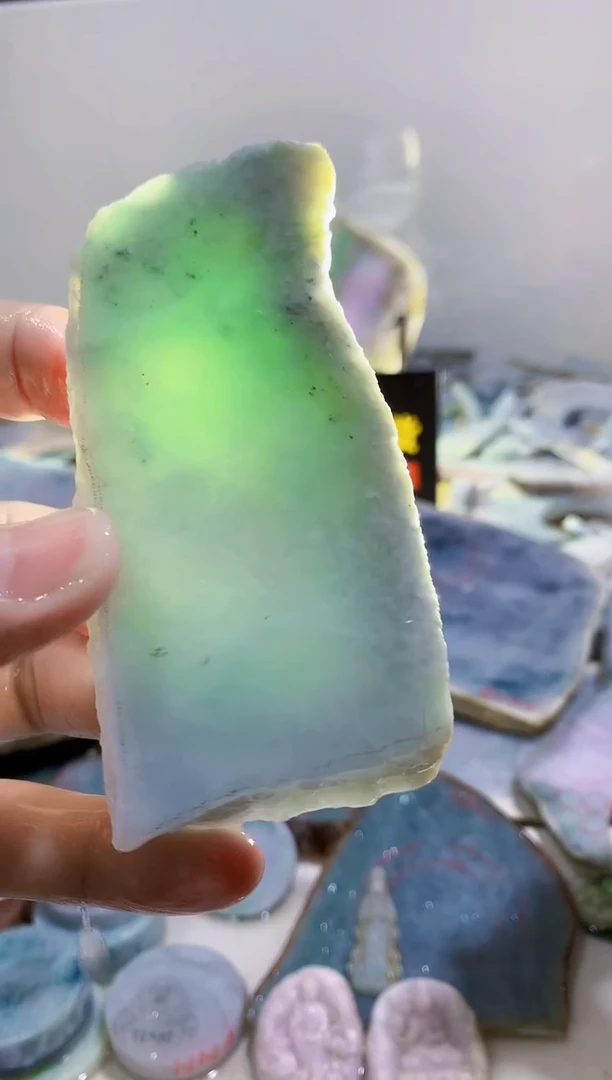 裸石翡翠0蒙0翡翠珠宝862