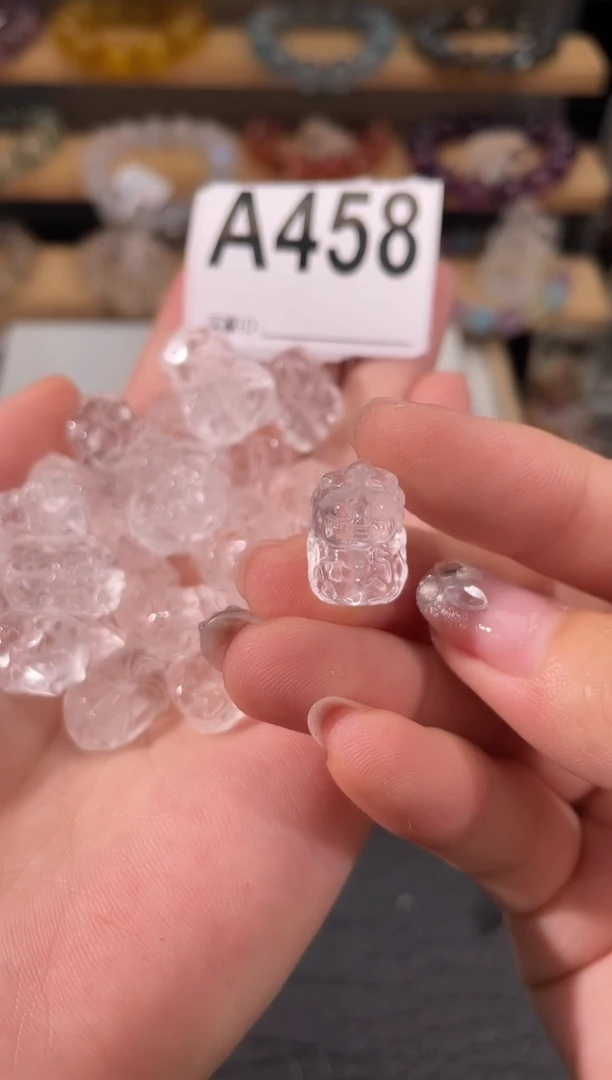 水晶手链未镶嵌A458白水晶度母多样性发一