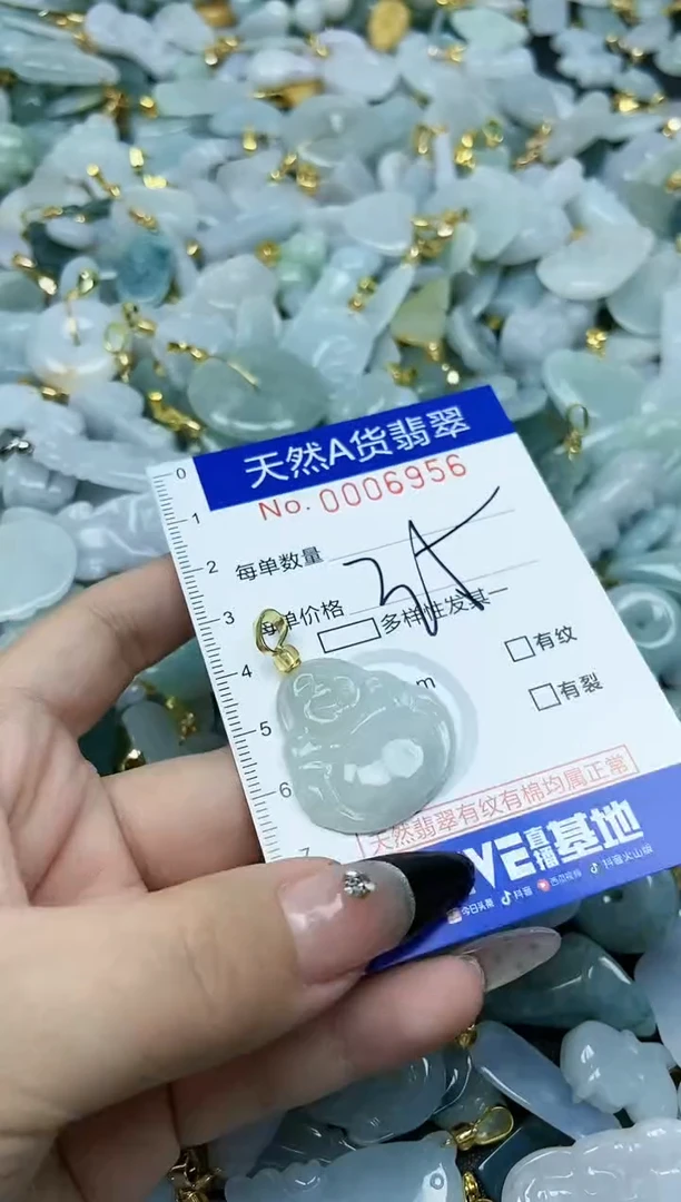 【闪购商品】翡翠颈饰未镶嵌天然A货翡翠