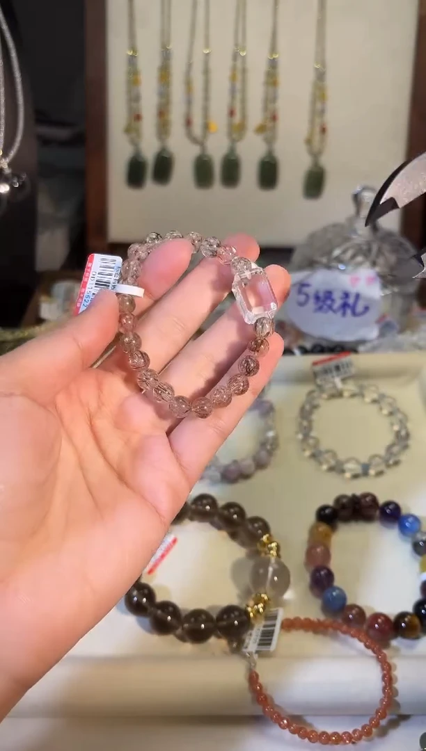 未镶嵌手串水晶p490多样性发货一件