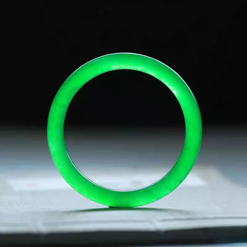 1686号-绿色圆条8*8mm左右显瘦气质百搭款