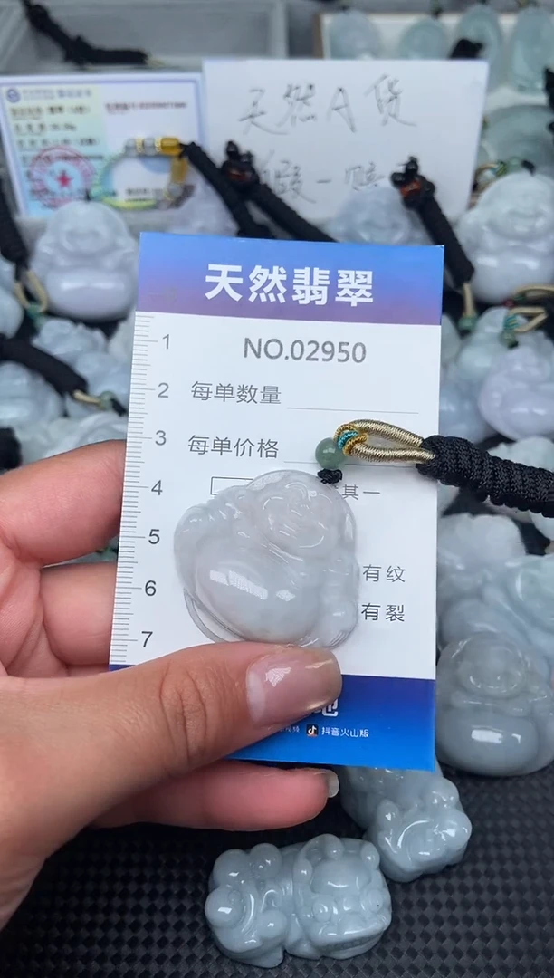 颈饰未镶嵌翡翠纯天然A货翡翠2950