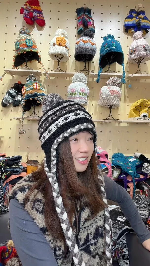 羊毛百分百纯手工纯羊毛帽子闪购5