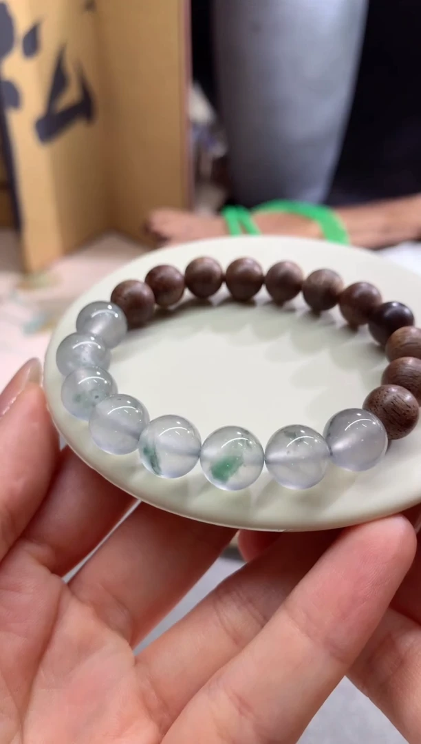 散珠翡翠翡翠手串